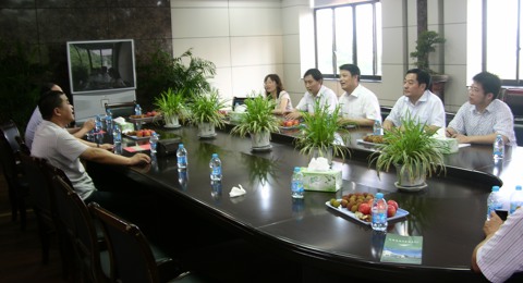 南京农业大学花亚纯书记一行来我校访问