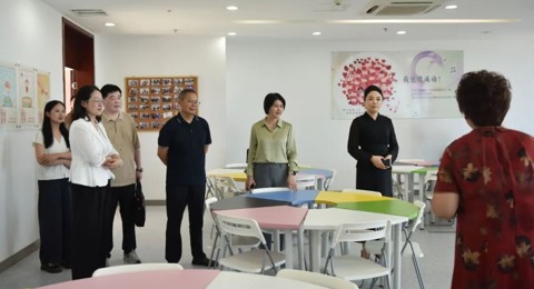 区领导到我校督办人大重点建议